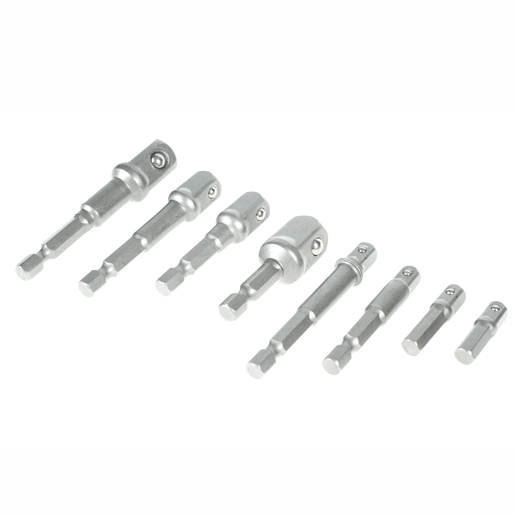 Reduction Adapters for Screwdriver Sockets 1/4, 3/8, 1/2