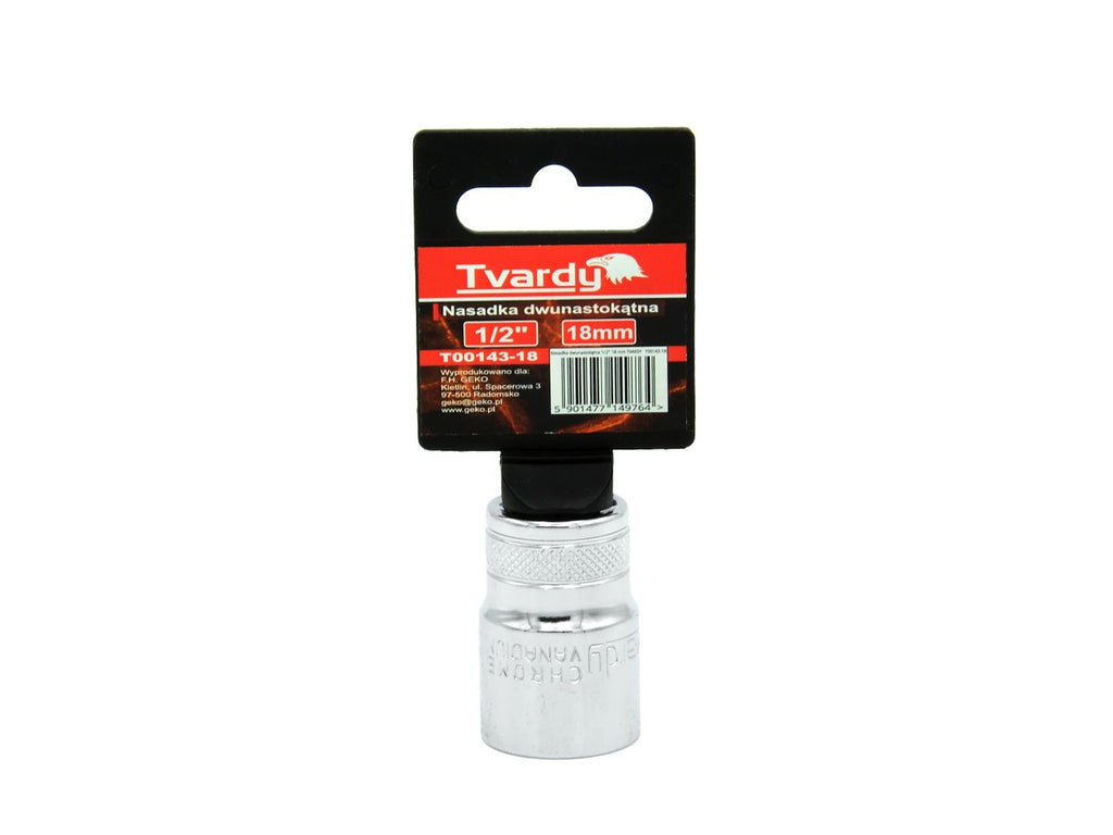 12-pt Socket 1/2" - 18 mm