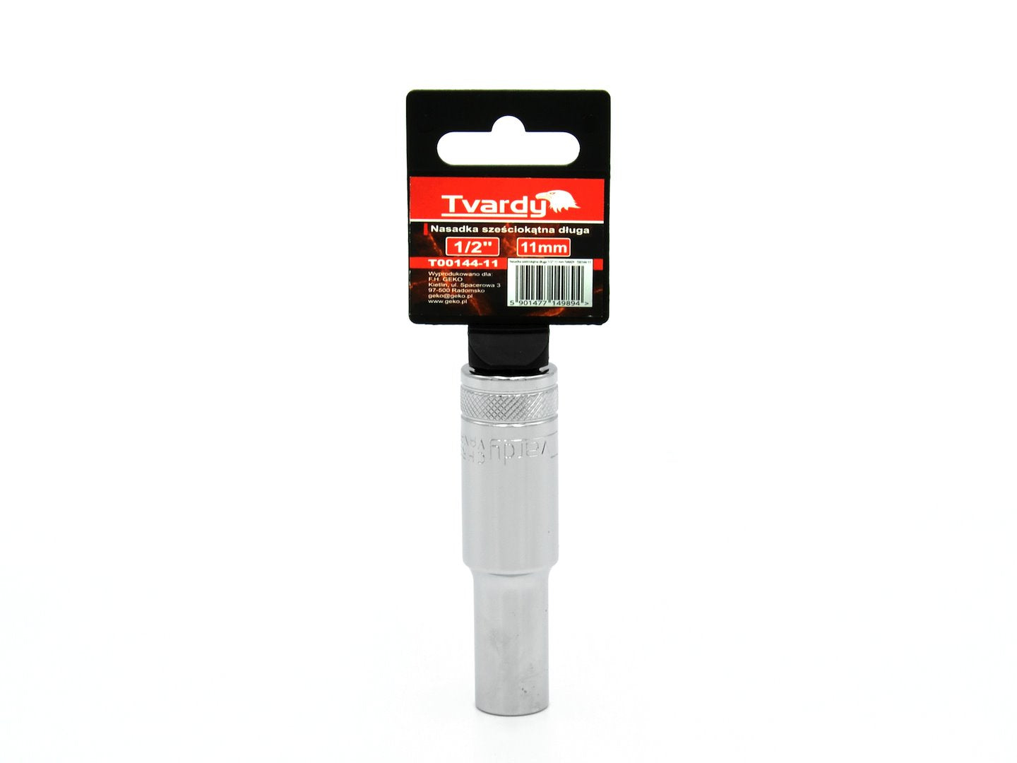 Hex Deep Socket, 6 pt, 1/2" - 11 mm