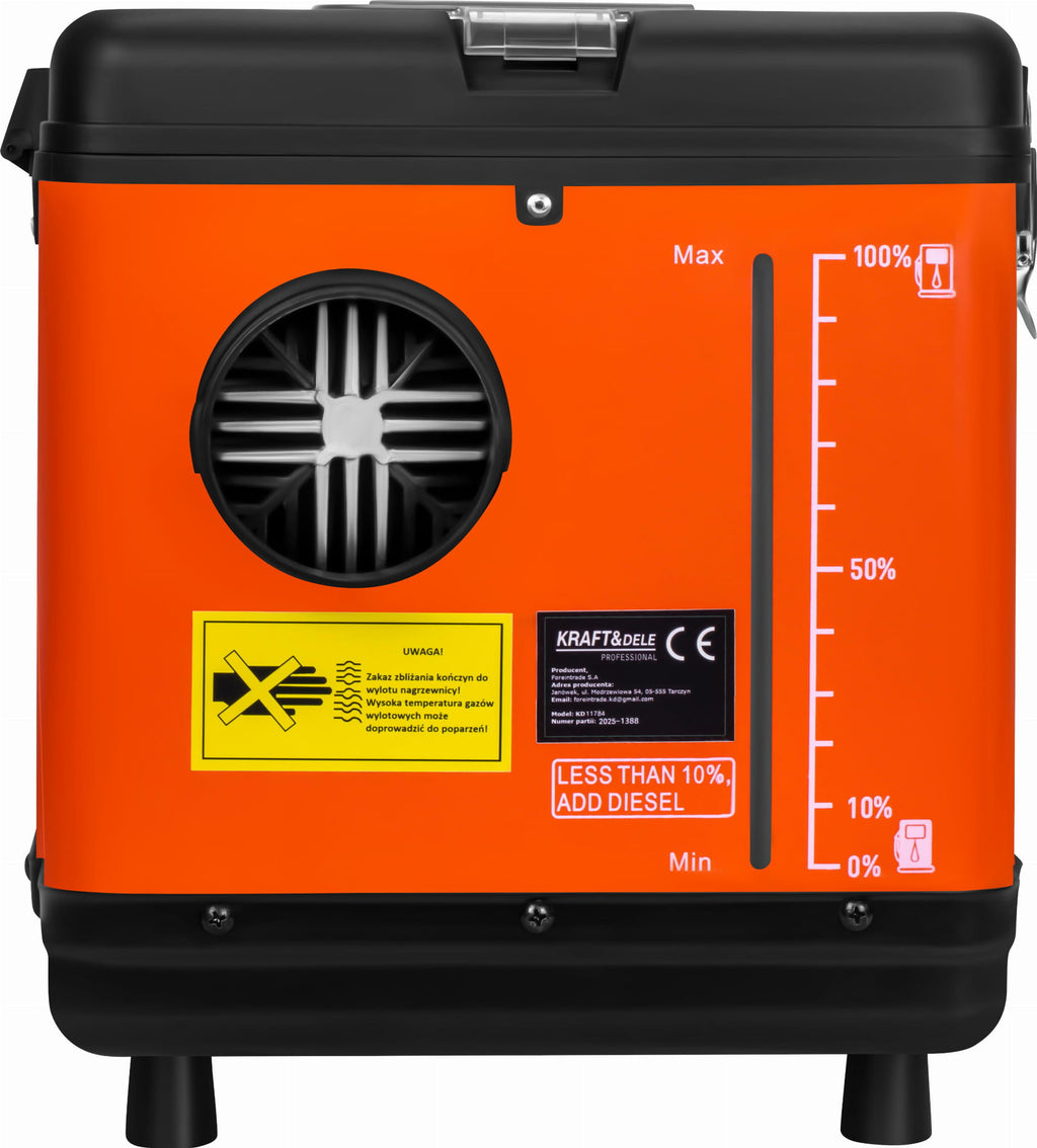 OIL PARKING HEATER 9kW 12V / 24V / 230V KD11784
