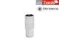 Hex deep socket, 6 pt, 1/2" - 24 mm