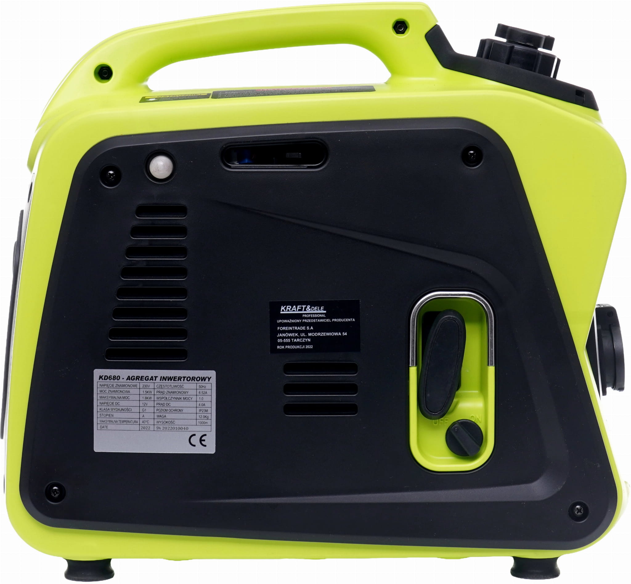 Inverter generator power unit 1.5 kW / 1.8 kW KD680