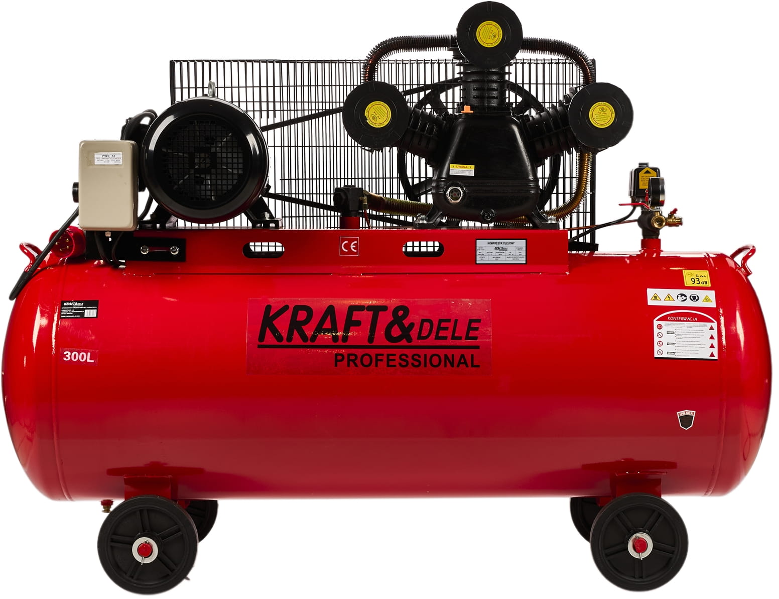 Oil Compressor 300L 3 pistons + separator KD1411