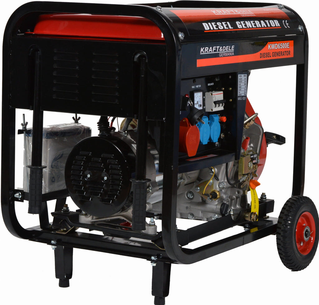 Diesel Generator 6500W 12/230/380V KD120
