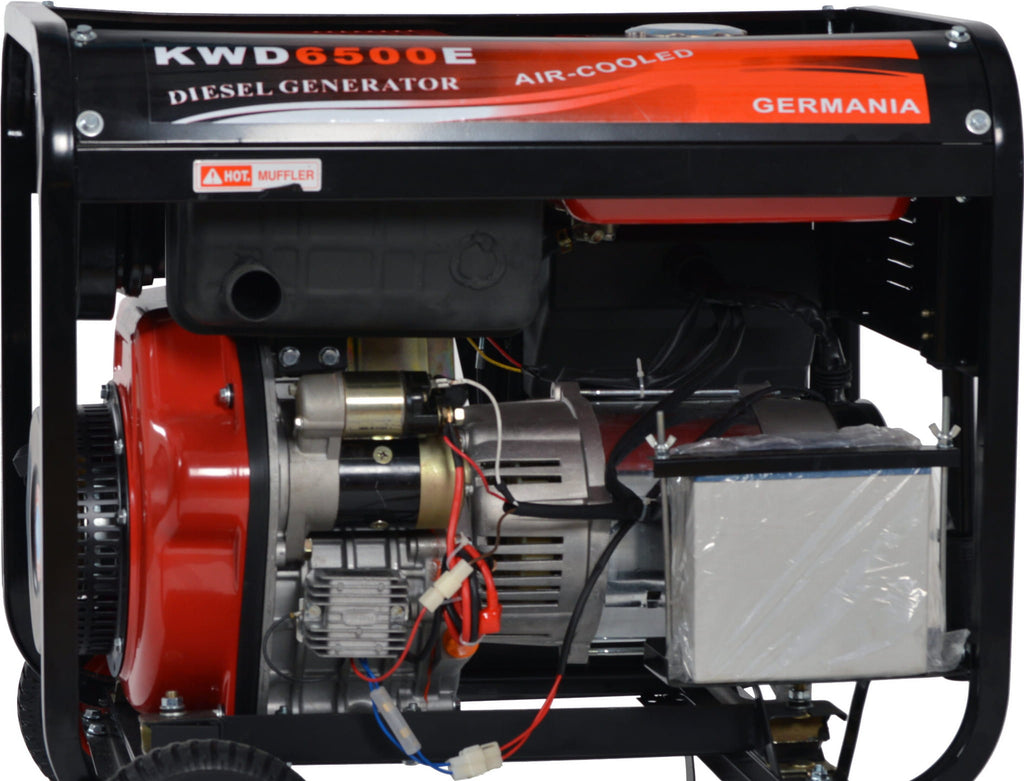 Diesel Generator 6500W 12/230/380V KD120