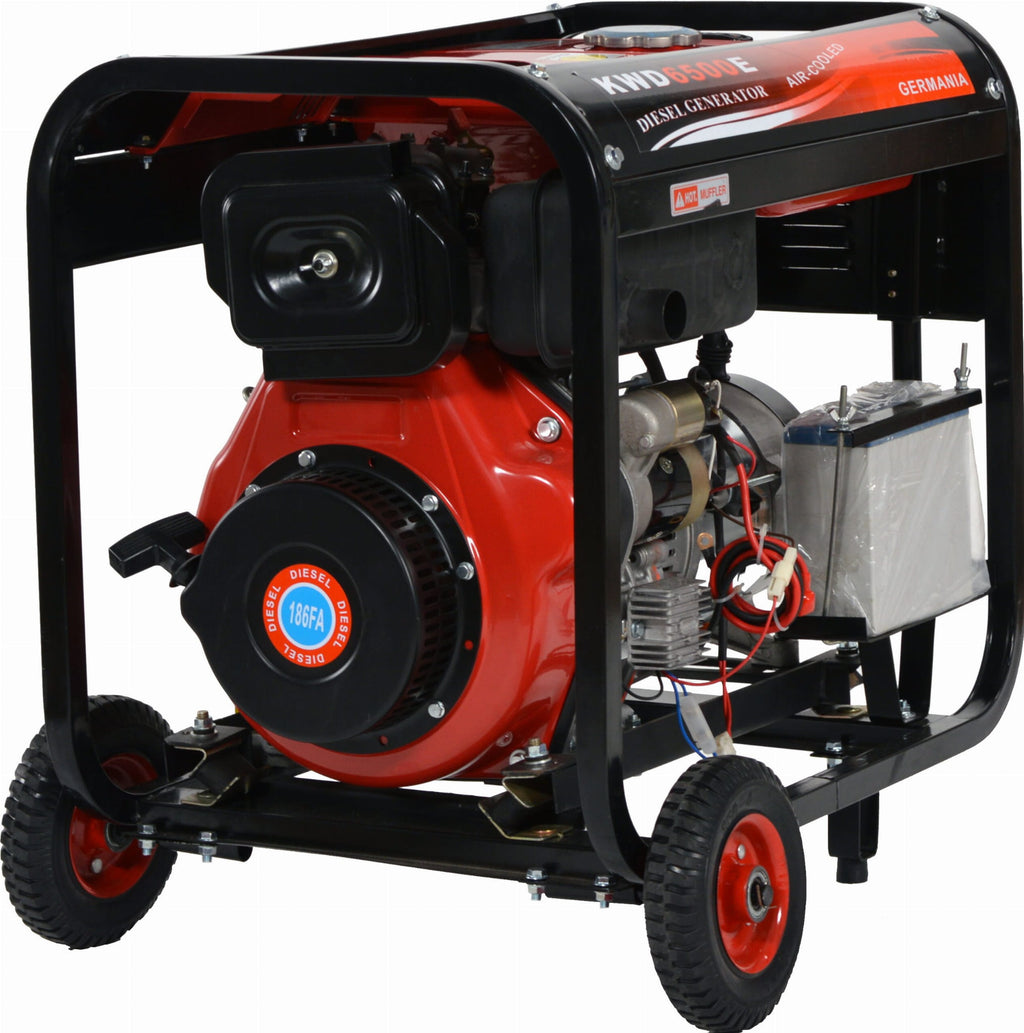 Diesel Generator 6500W 12/230/380V KD120