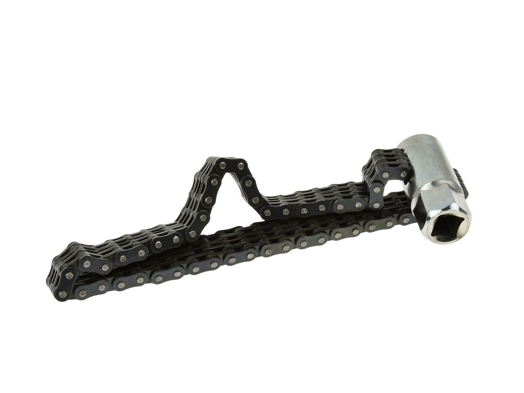 Double-Chain Universal Oil Filter Wrench 1/2" / 24 mm