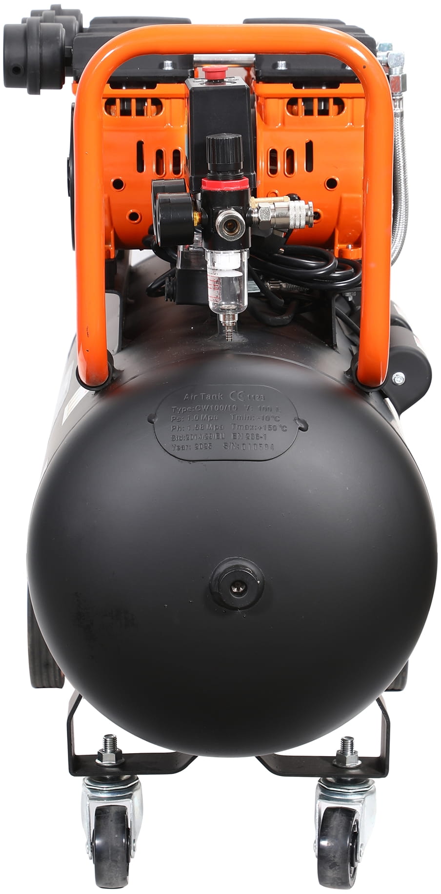 Oil-free compressor 100L 580L/min 6kW KD1394