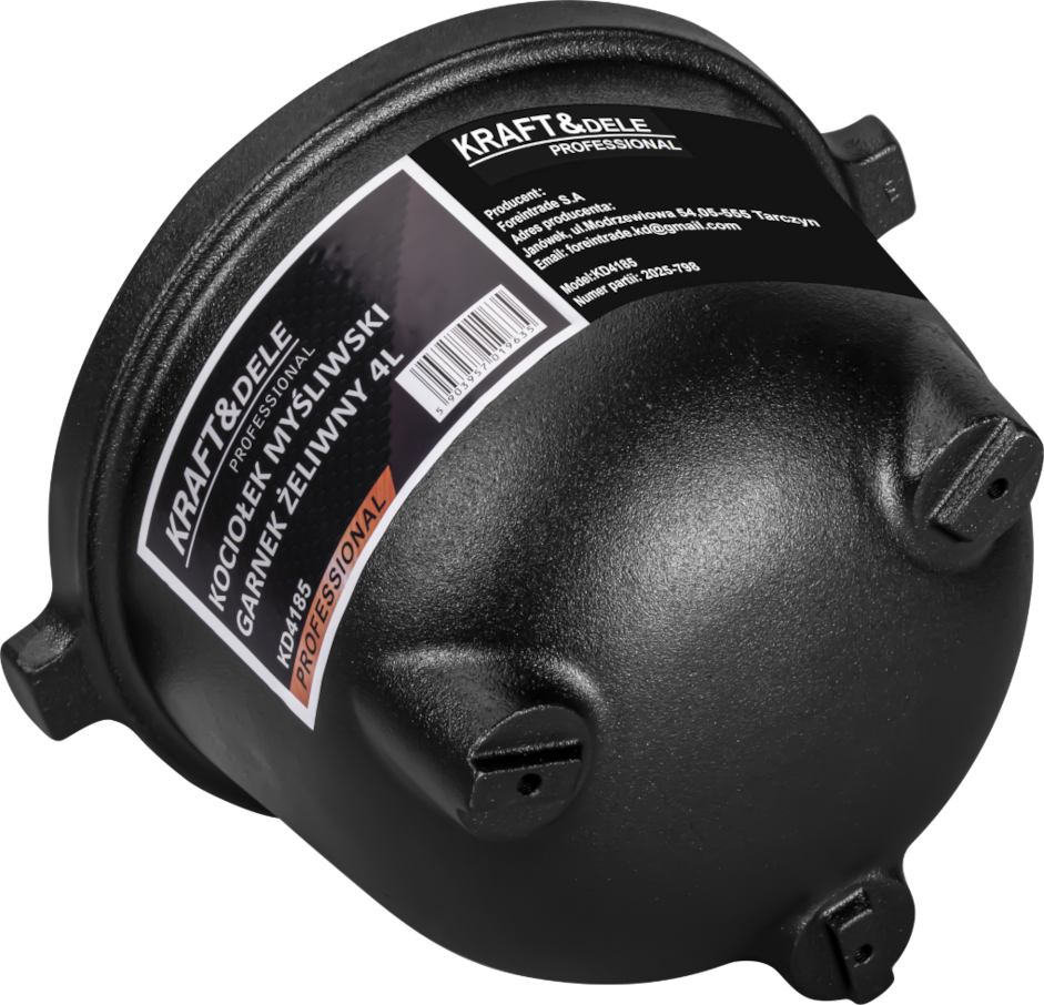 Hunter's pot / Cast iron pot 4L KD4185