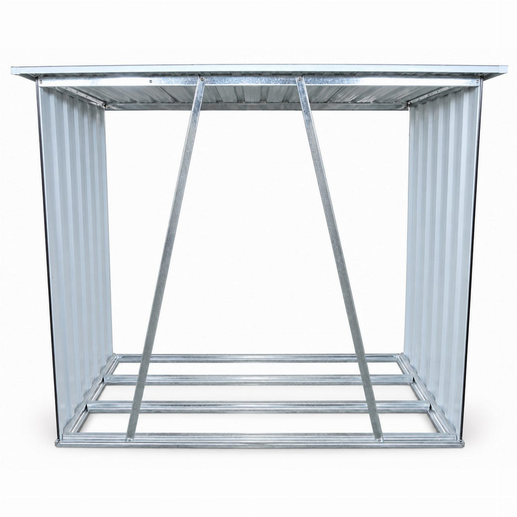 Metallist aia küttepuude hoiukuur 163 × 83 × 154 cm RC-K-2879