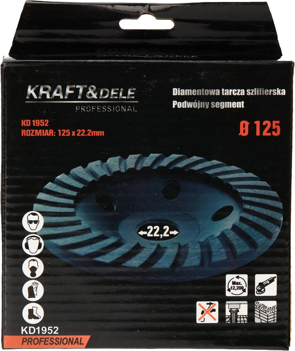 GRINDING DISC FOR CONCRETE 125x22.2mm KD1952