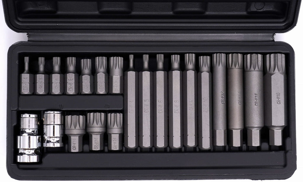 M4-M18 SPLINE Bit Set 22 pcs. KD10539