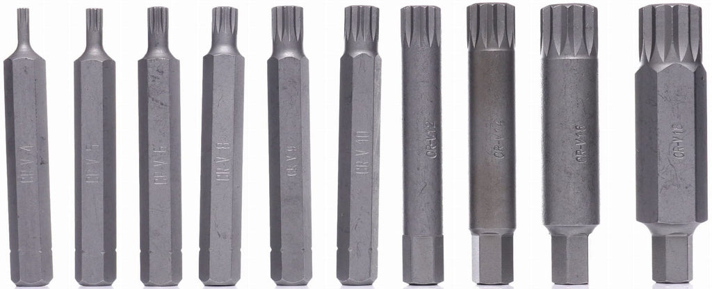 M4-M18 SPLINE Bit Set 22 pcs. KD10539