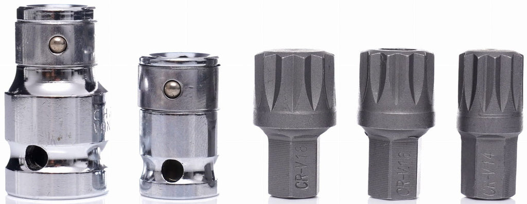 M4-M18 SPLINE Bit Set 22 pcs. KD10539