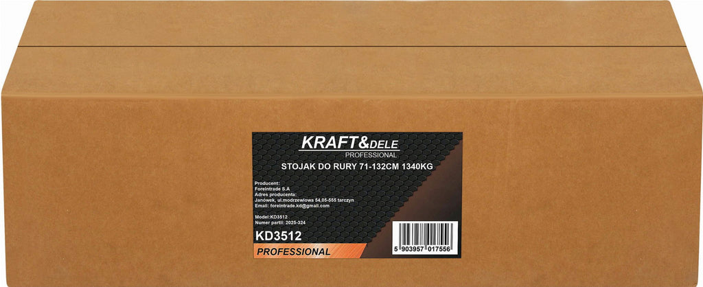 Pipe stand 71-132cm 1340kg 1pc KD3512