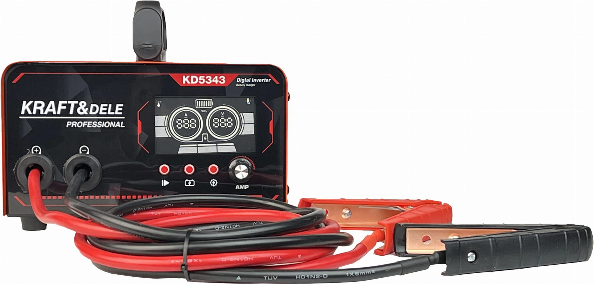 12/24V 50-400Ah 30A starter charger 200A starting current KD5343
