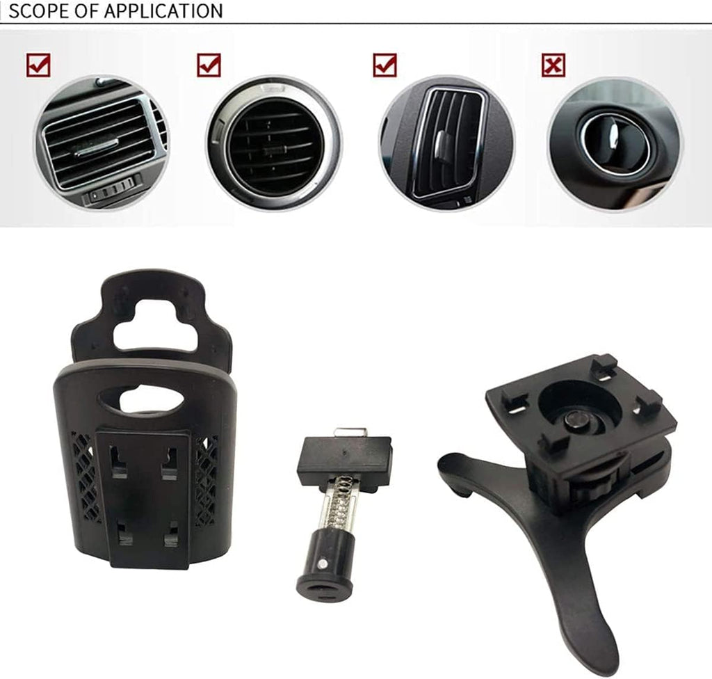 Universaalne reguleeritav auto topsihoidja 360° pööramisega