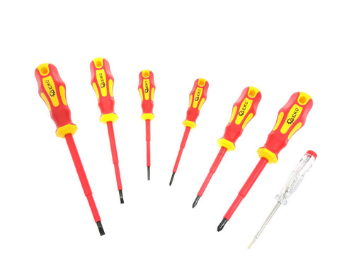 7 pcs Insulated VDE Screwdriver Set 1000V Model nr. 1