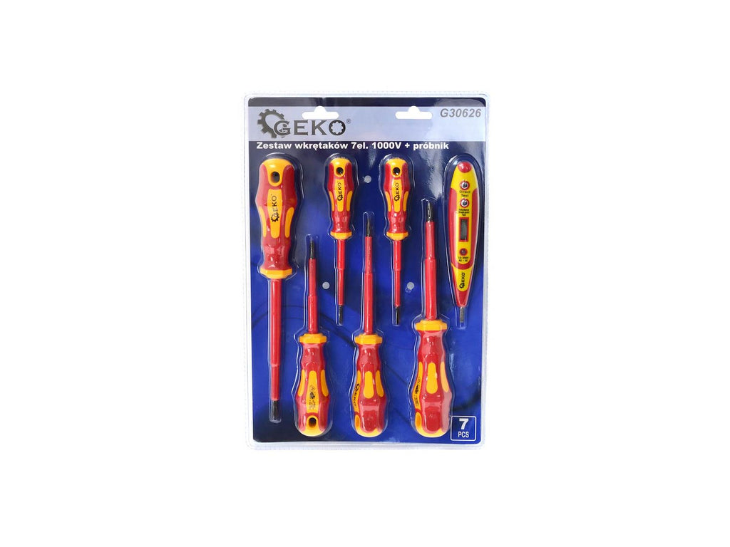 7-piece Insulated VDE Screwdriver Set 1000V, model nr. 2