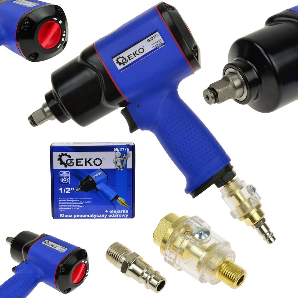 1/2" Air Impact Wrench with 1/4" Oiler