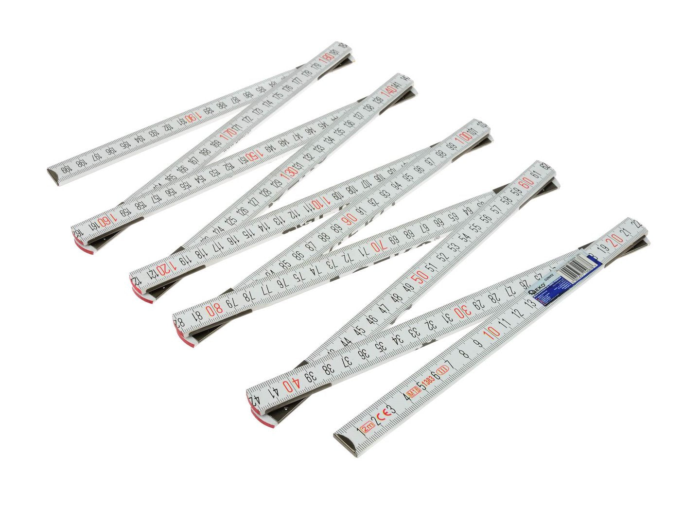 Wooden Folding Ruler 2 m / 10 sections