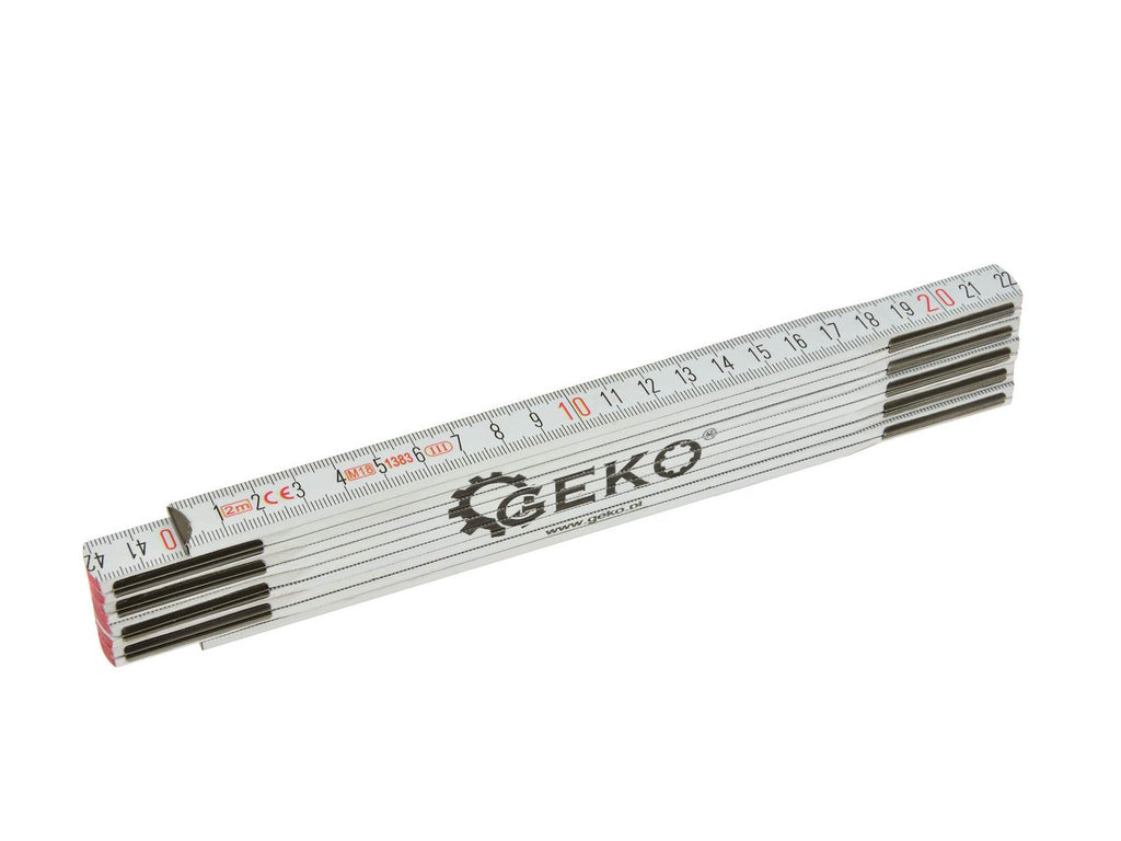 Wooden Folding Ruler 2 m / 10 sections