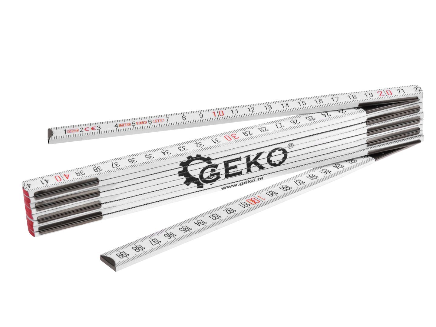 Wooden Folding Ruler 2 m / 10 sections
