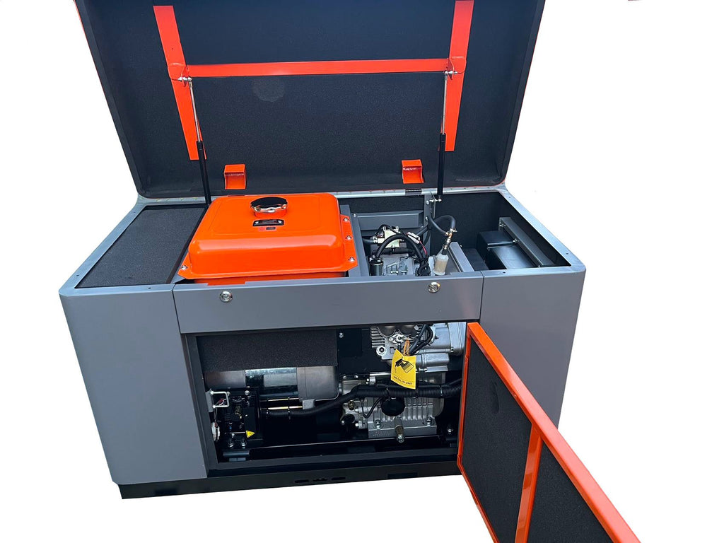 Ühefaasiline DIESEL generaatorikomplekt 14/15,5kW KD198