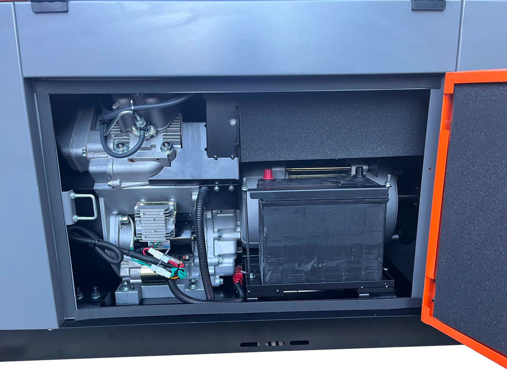 Ühefaasiline DIESEL generaatorikomplekt 18/19 kW KD199