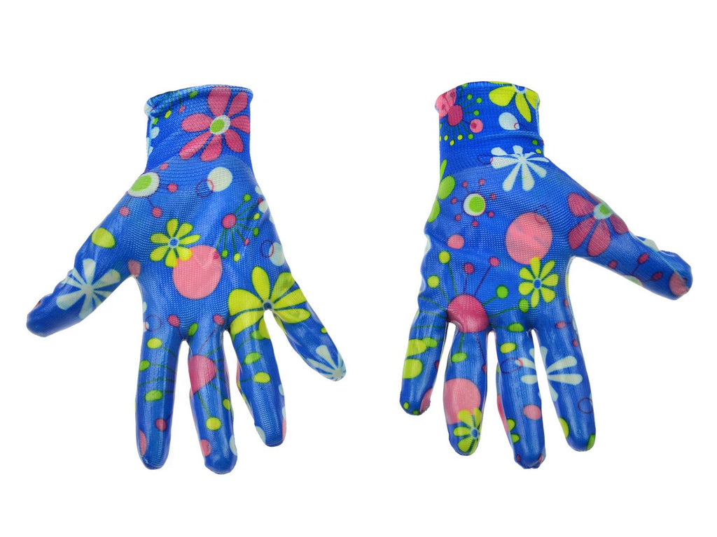 Women's Work Gloves with Nitrile Coating S.8 – Pack of 12