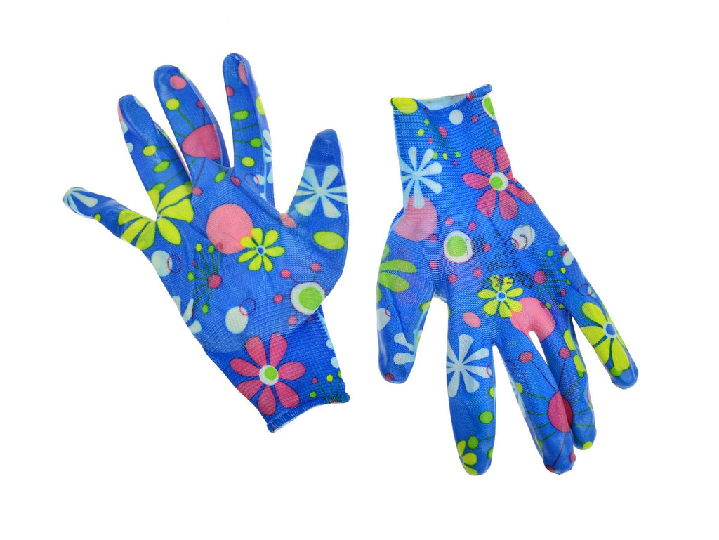 Women's Work Gloves with Nitrile Coating S.8 – Pack of 12