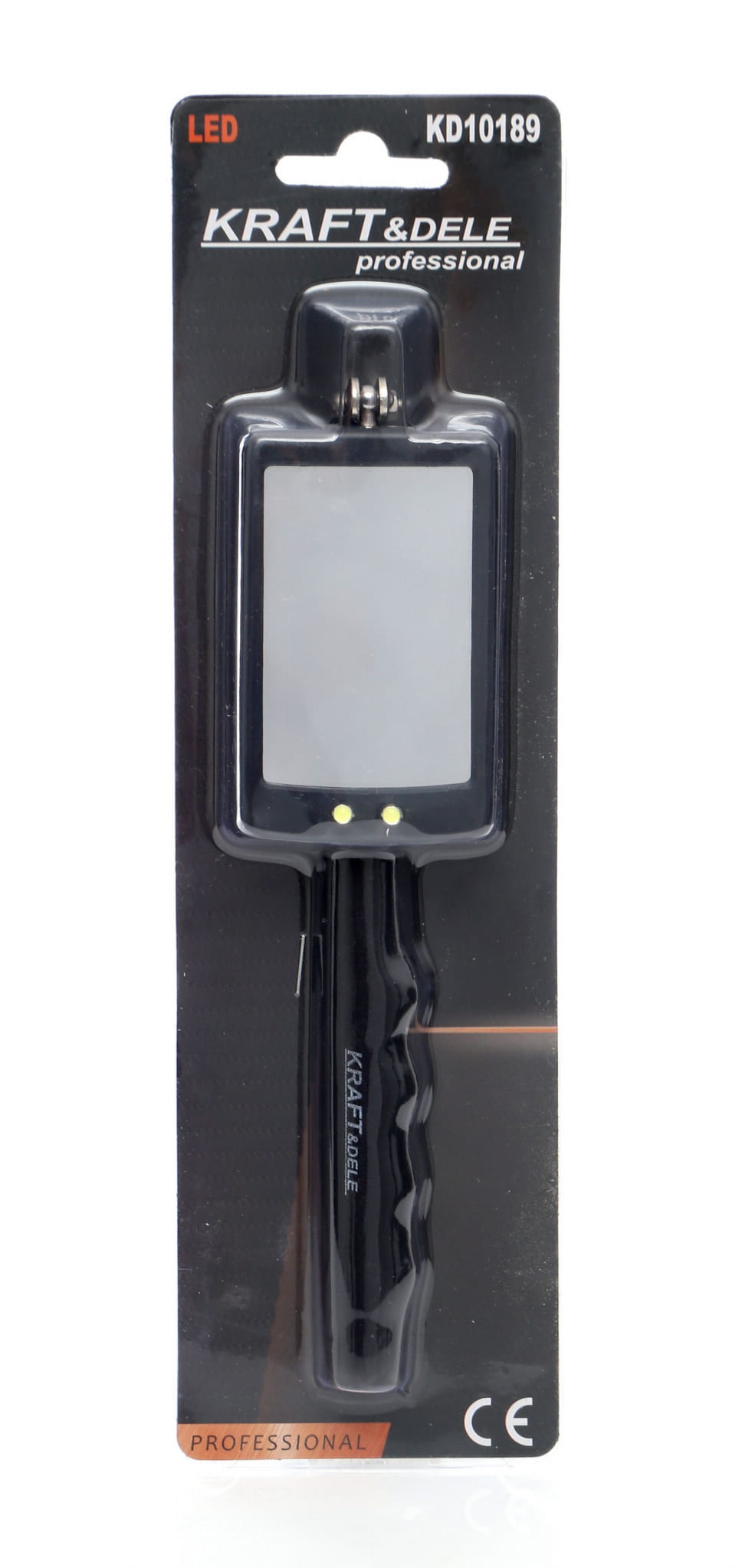 Teleskoopiline inspekteerimispeegel LED-valgustusega 285-876mm KD10189