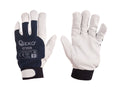 Leather Assembly Work Gloves, Goat Leather - Velcro, Size 9 (12/120) – Pack of 12