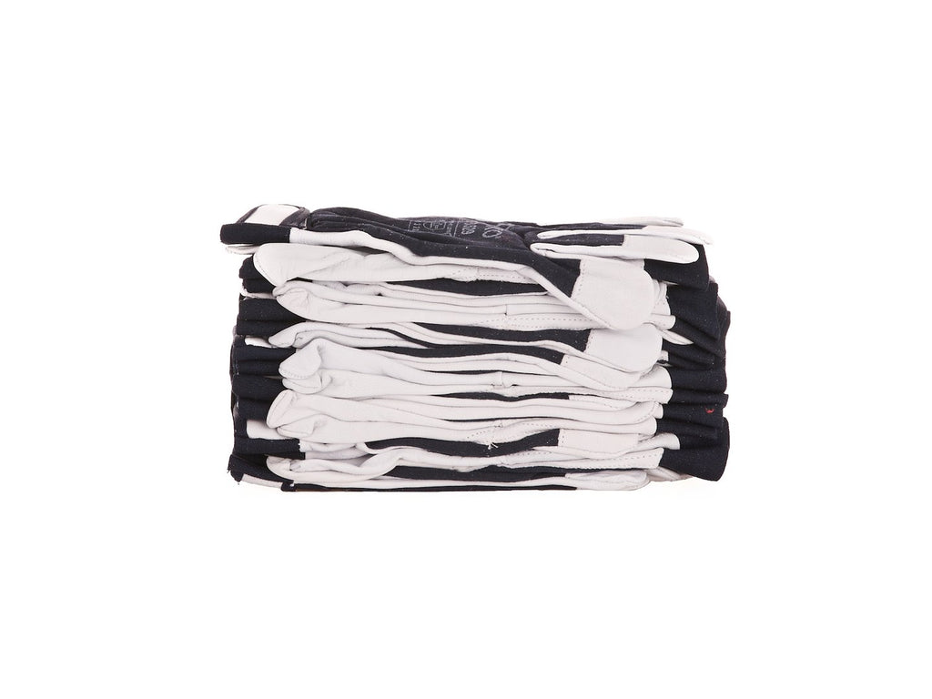 Leather Assembly Work Gloves, Goat Leather - Velcro, Size 10 (12/120) – Pack of 12