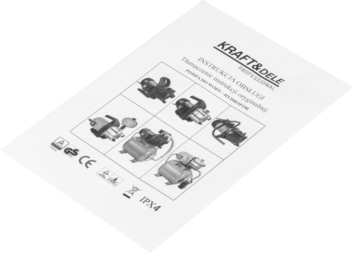 Hydrofor water pump 20L 1200W 3400L/h KD5272