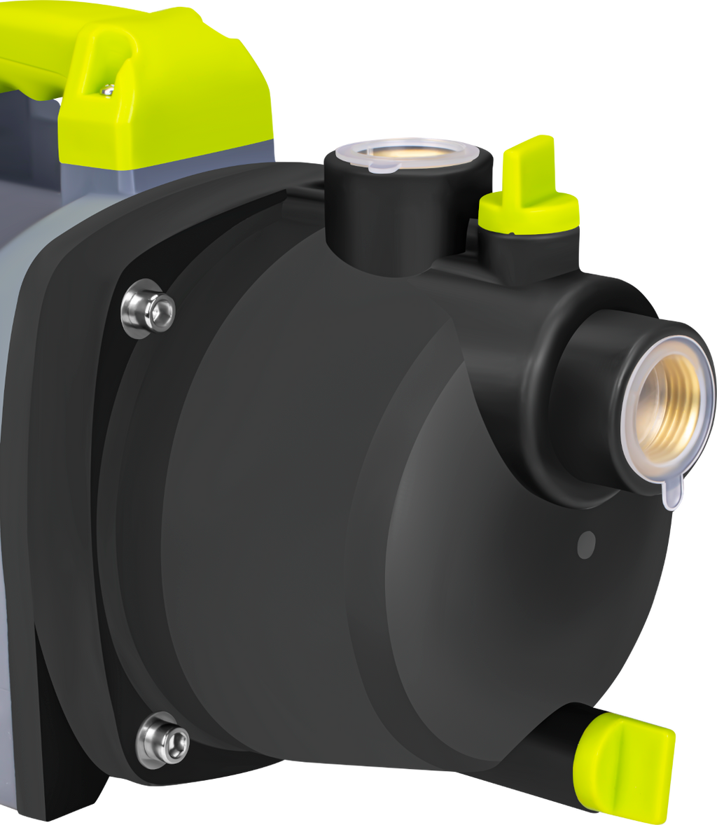 Cordless garden pump 3500L/h 2x6Ah + charger KD5270
