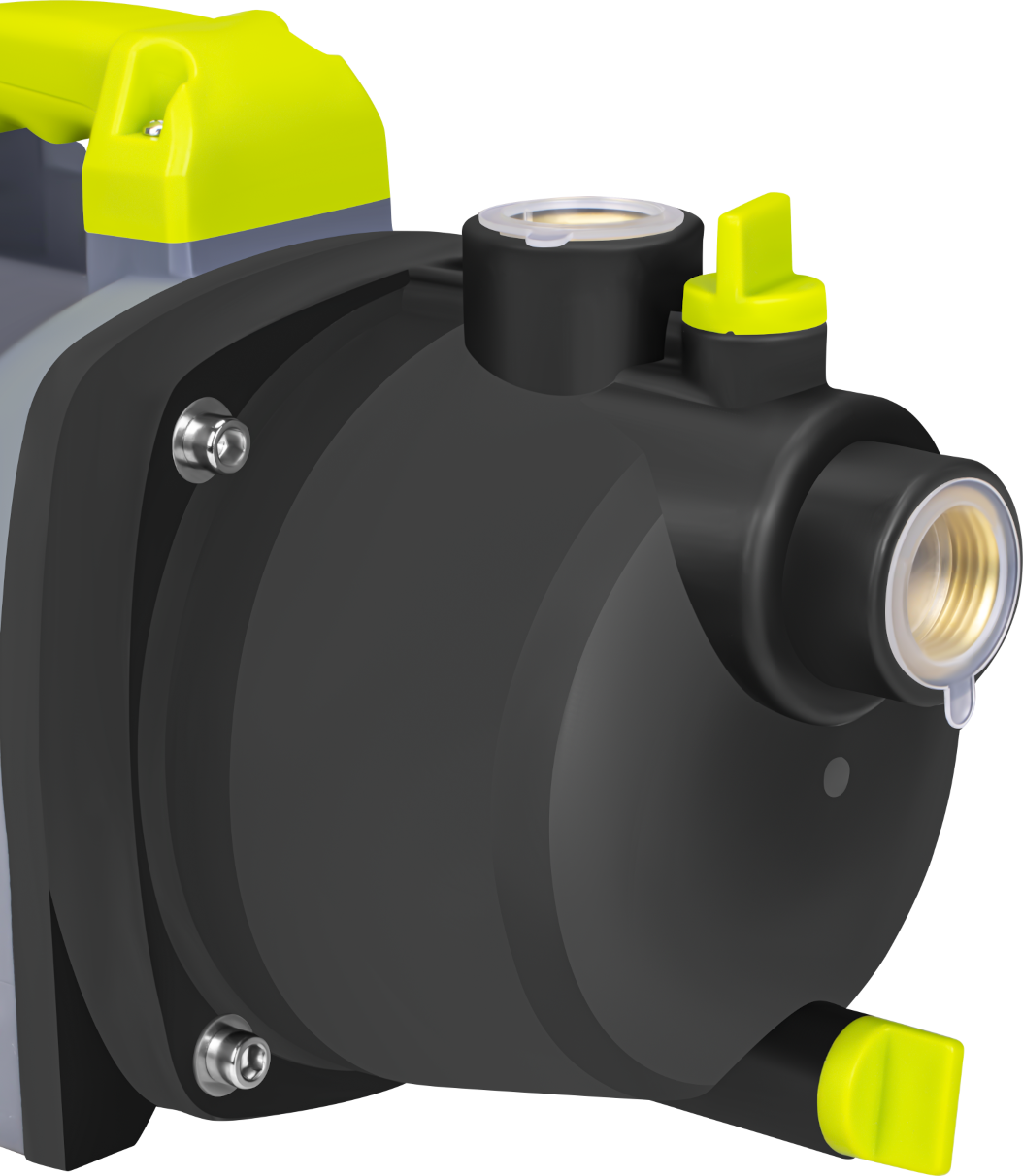 Cordless garden pump 3500L/h 2x6Ah + charger KD5270