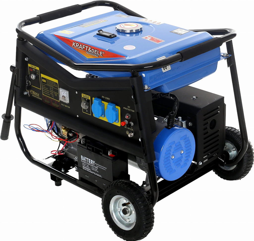 Single-phase 5000W 12/230V KD145 generator set