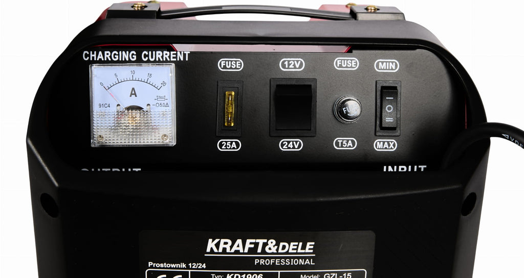 Car battery charger 12V 24V 20A 200Ah KD1907
