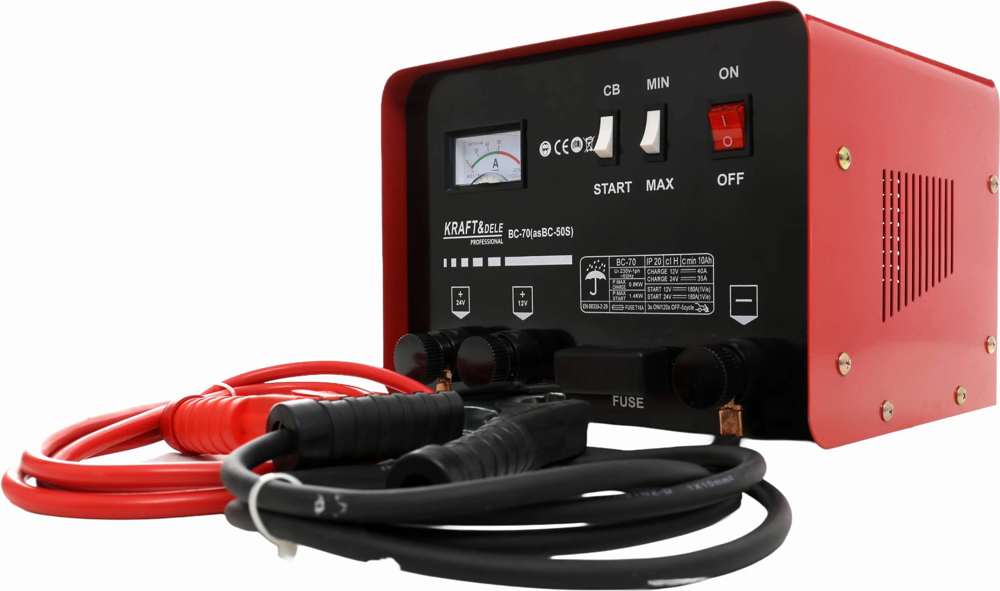 180A 12/24V Starter Charger KD1914