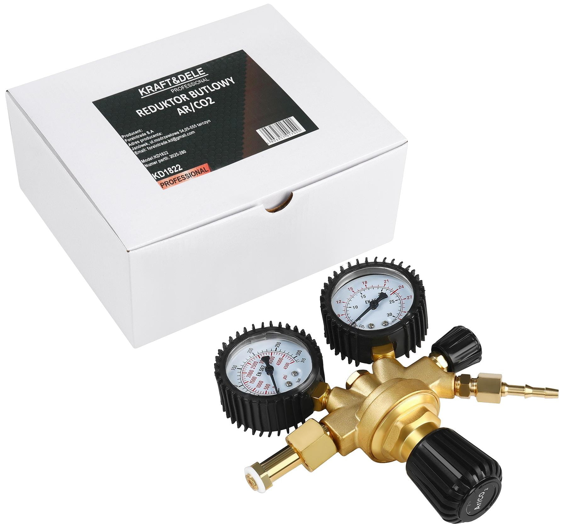 CYLINDER REDUCER AR/CO2 KD1822