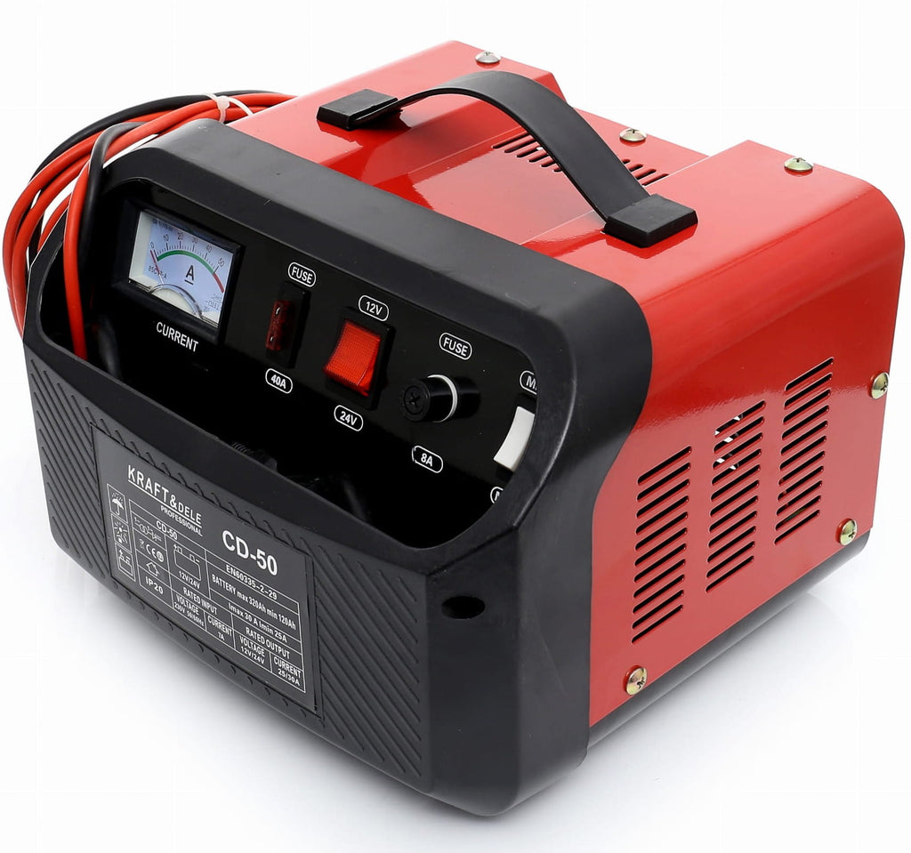 Car battery charger 12/24V 50A 320Ah KD1910