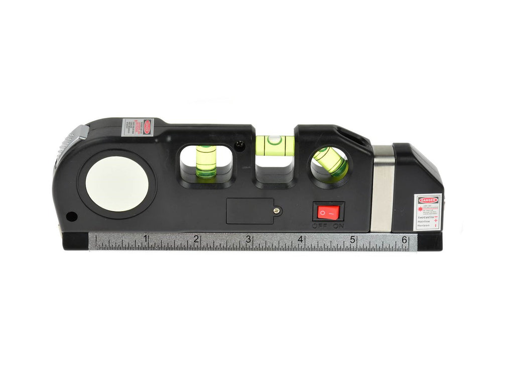 Multipurpose Laser Level with 2.5 m Measuring Tape Ruler