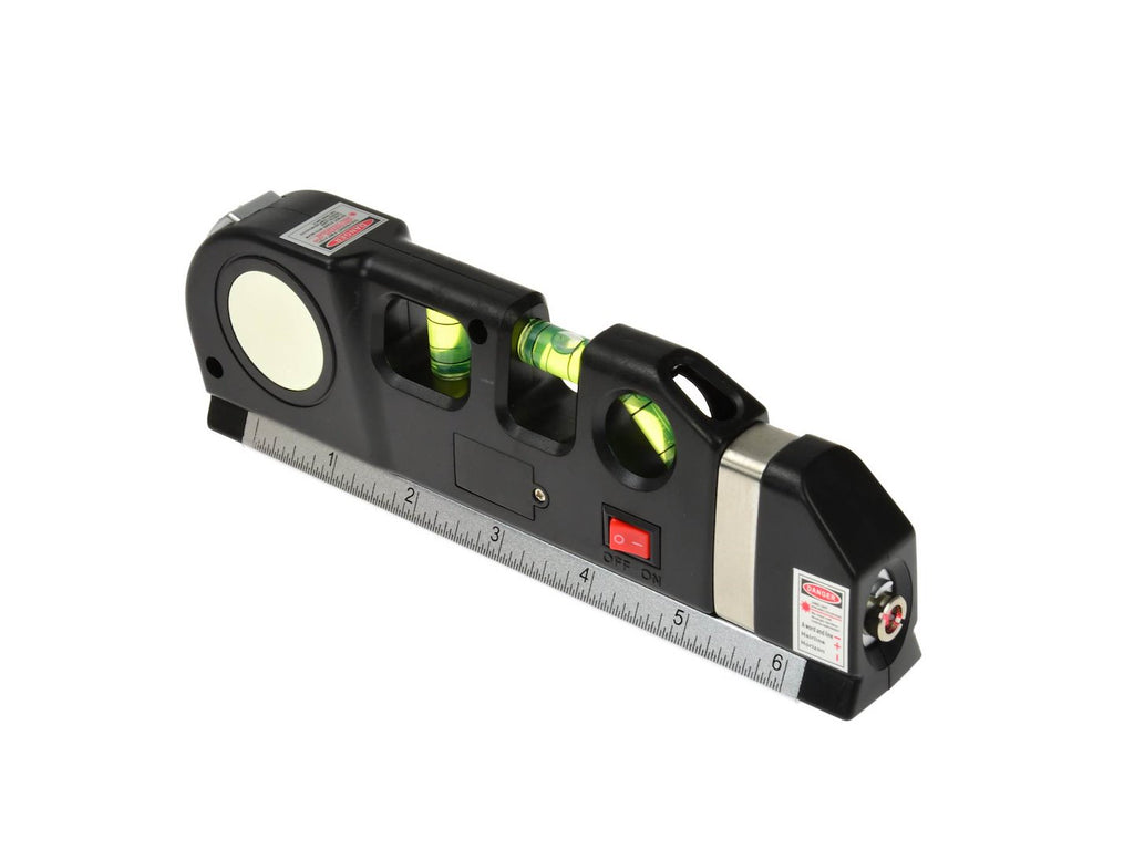 Multipurpose Laser Level with 2.5 m Measuring Tape Ruler