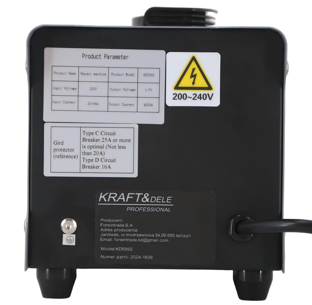 Dent repair welder - SPOTTER + trolley + accessories KD5992