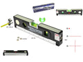Multipurpose Laser Level with 1.5m Measuring Tape Ruler