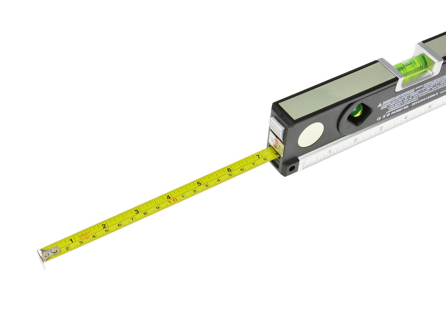 Multipurpose Laser Level with 1.5m Measuring Tape Ruler