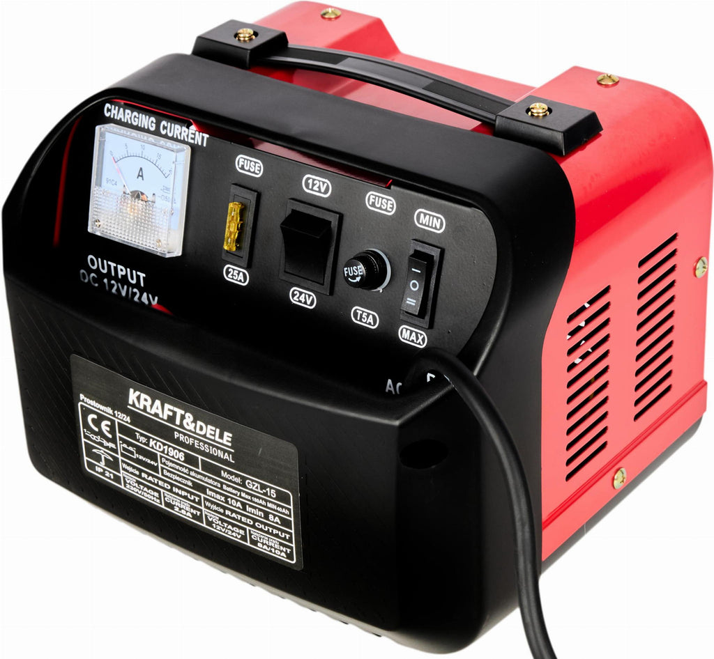 Car battery charger 12V 24V 20A 200Ah KD1907