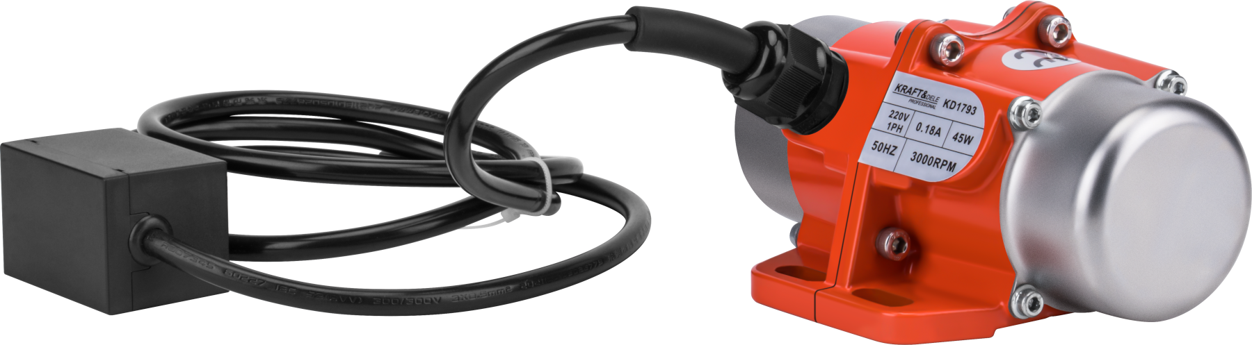 Single-phase vibration motor 45W 3000 RPM KD1793