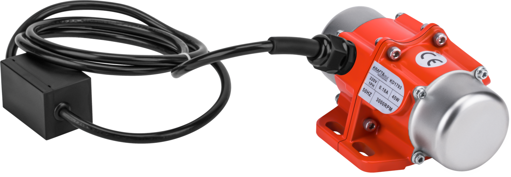 Single-phase vibration motor 45W 3000 RPM KD1793